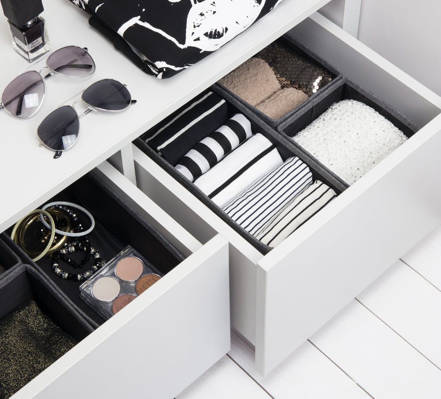 bigso drawer organizer grå